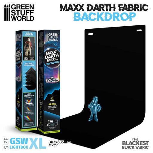 Maxx Darth Black - Photo Backdrop 302x635mm