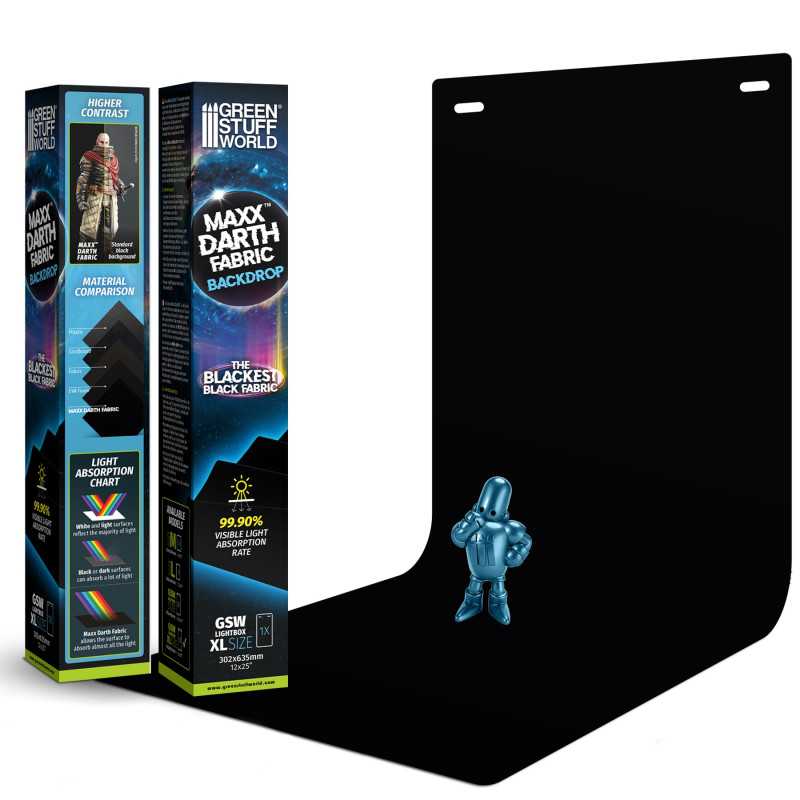 Maxx Darth Black - Photo Backdrop 302x635mm