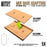 MDF Base Adapter - Rectangular 50x100mm to 60x100mm
