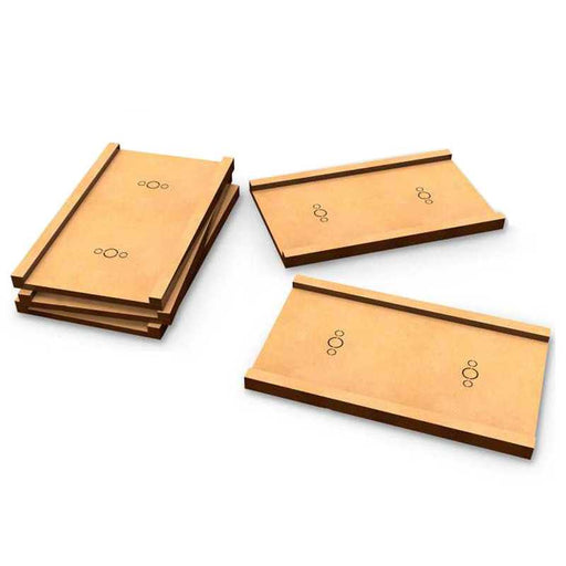 MDF Base Adapter - Rectangular 50x100mm to 60x100mm