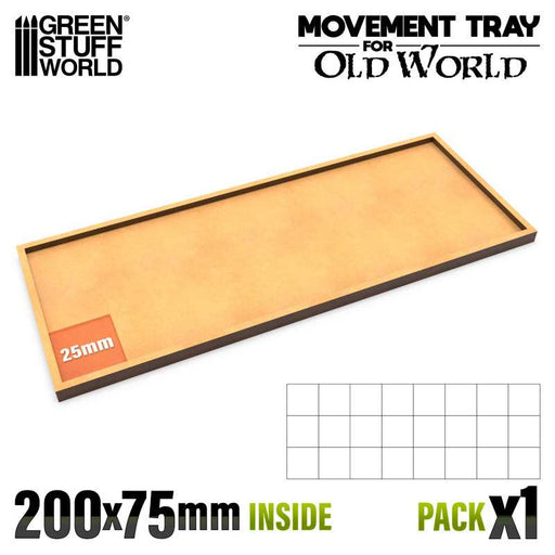MDF Movement Trays - 200x75mm