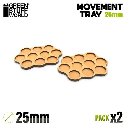 MDF Movement Trays - Skirmish AOS 25mm 3x4x3