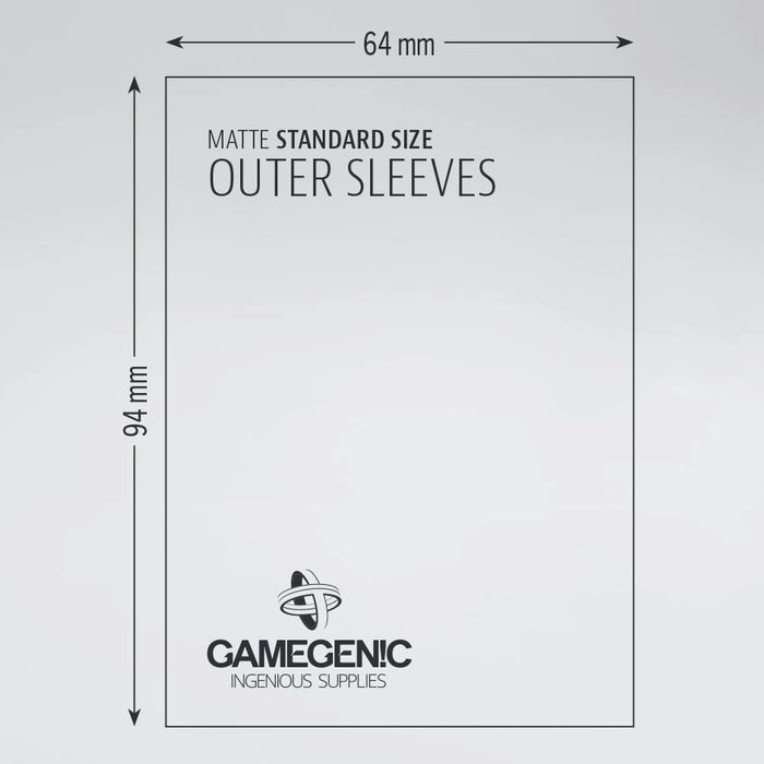 Gamegenic - Outer Sleeves - Matte (50 Sleeves)