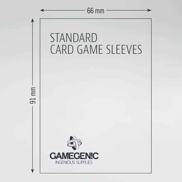 Gamegenic - PRIME Value Pack Standard Sleeves (200 Sleeves)