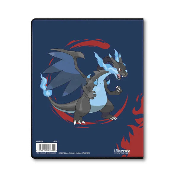 Ultra Pro - Mega Charizard X and Mega Charizard Y 9-Pocket Portfolio for Pokémon
