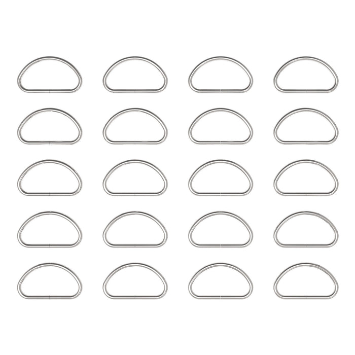 Metal D-Rings 20mm
