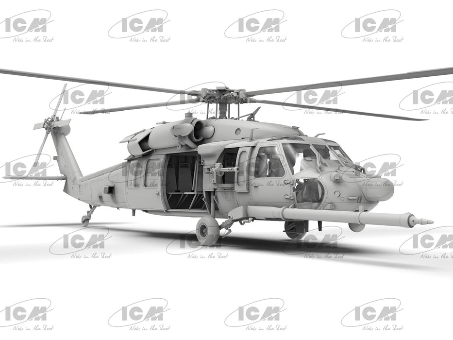 MH-60L Black Hawk US Special Forces Helicopter 1:48