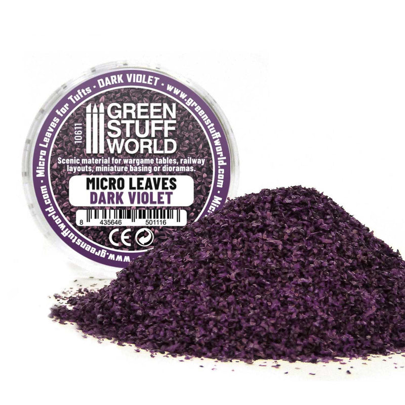 Micro Leaves - Dark Violet Mix