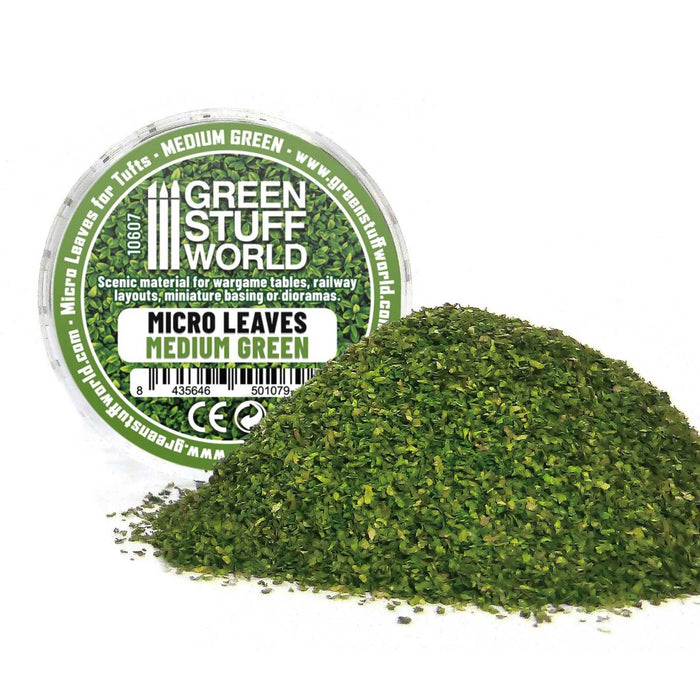 Micro Leaves - Medium Green Mix