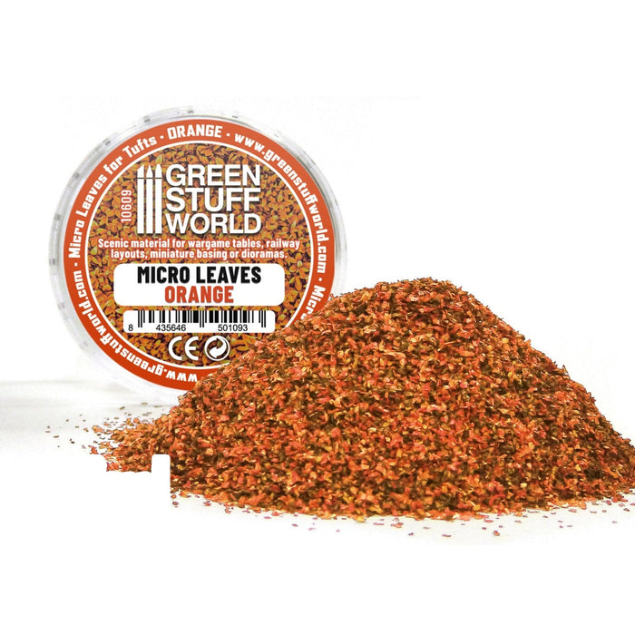 Micro Leaves - Orange Mix