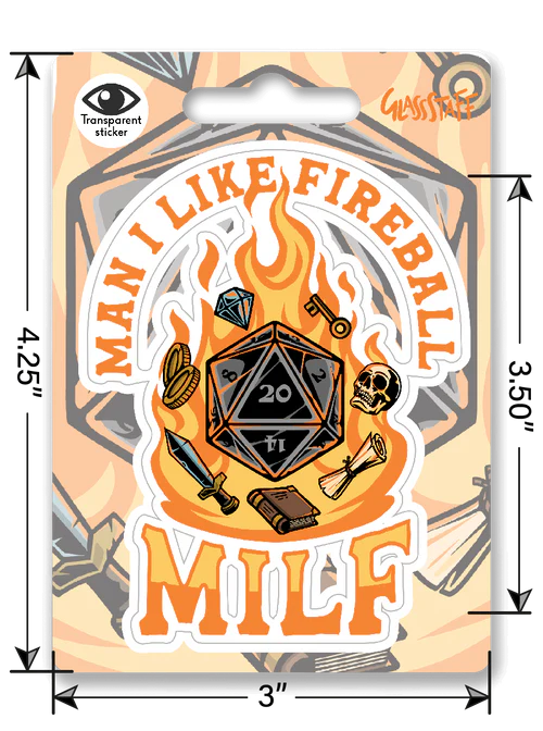 GlassStaff Sticker - MILF