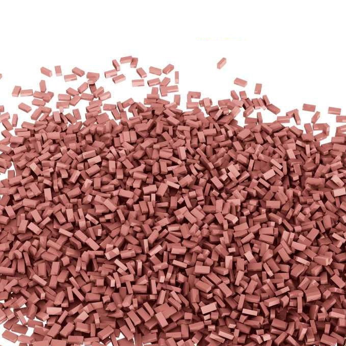 Miniature Bricks Red x1000 1:48