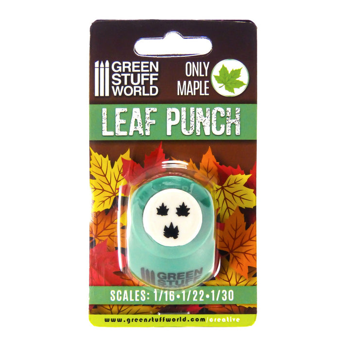 Miniature Leaf Punch - Medium Green