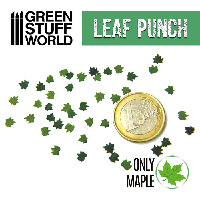 Miniature Leaf Punch - Medium Green