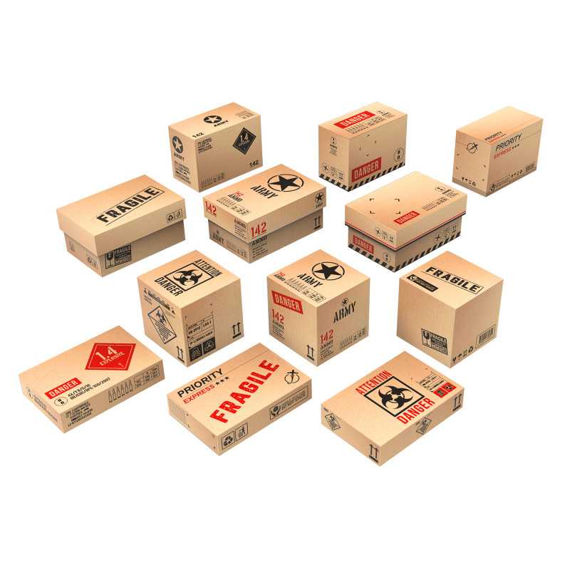 Miniature Printed Boxes - Small