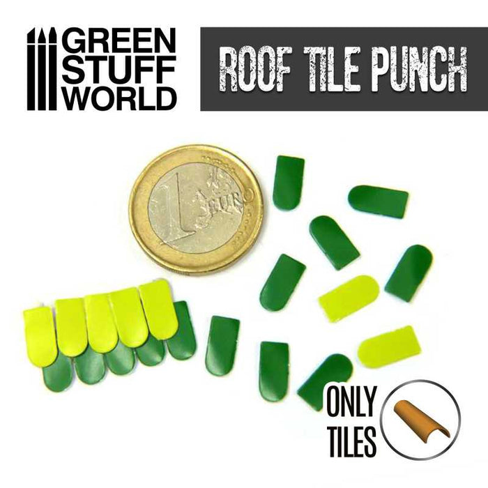 Green Stuff World: Miniature Roof Tile Punch - Black