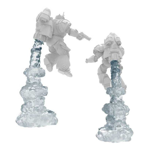 Modular Clear Ring Smoke Trails for Jump Packs