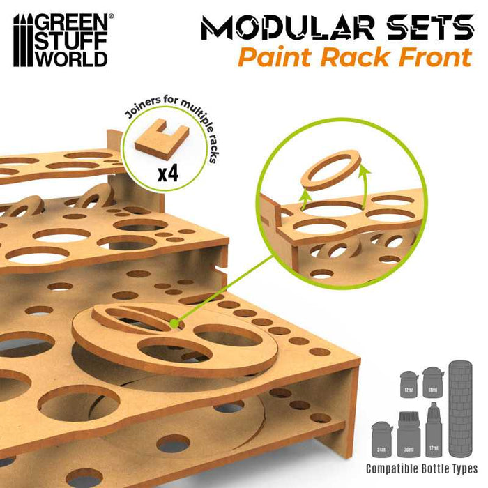 Modular Paint Rack - Front