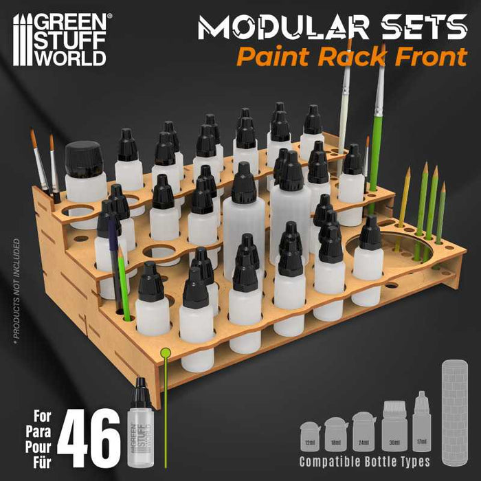 Modular Paint Rack - Front