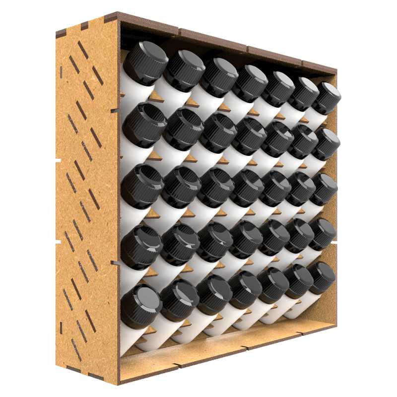 Modular Paint Rack - Vertical (30ml Bottles)