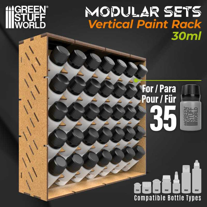 Modular Paint Rack - VERTICAL (30ml Bottles)