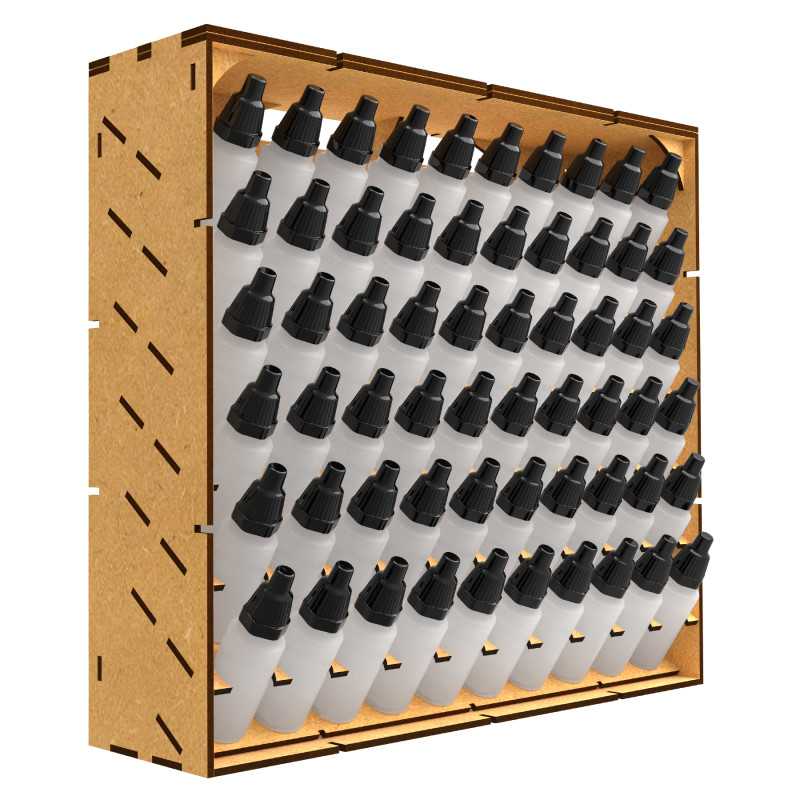 Modular Paint Rack - Vertical (17ml Bottles)
