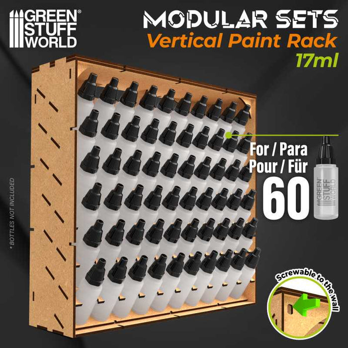 Modular Paint Rack - Vertical (17ml Bottles)