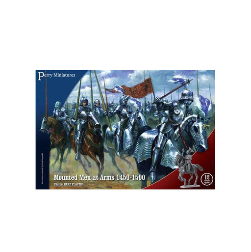 Perry Miniatures Wars Of The Roses: Mounted Men-At-Arms (1450-1500) Plastic Boxed Set