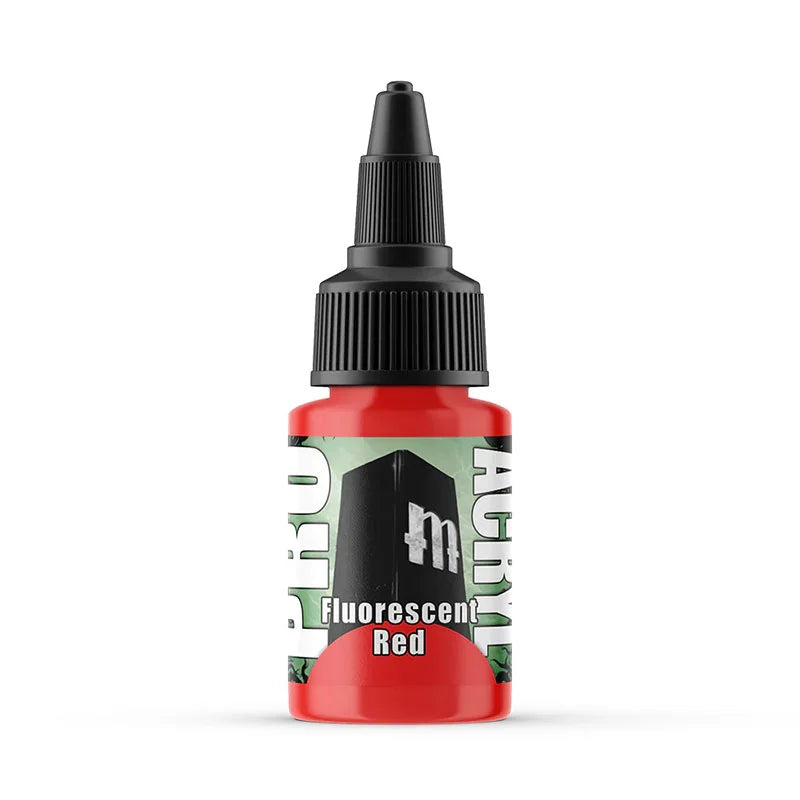 Pro Acrylic Fluorescent Red (22ml)