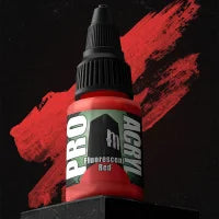 Pro Acrylic Fluorescent Red (22ml)