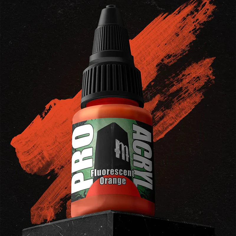 Pro Acryl Fluorescent Orange (22ml)