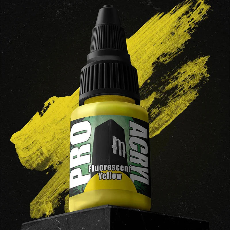 Pro Acryl Fluorescent Yellow (22ml)