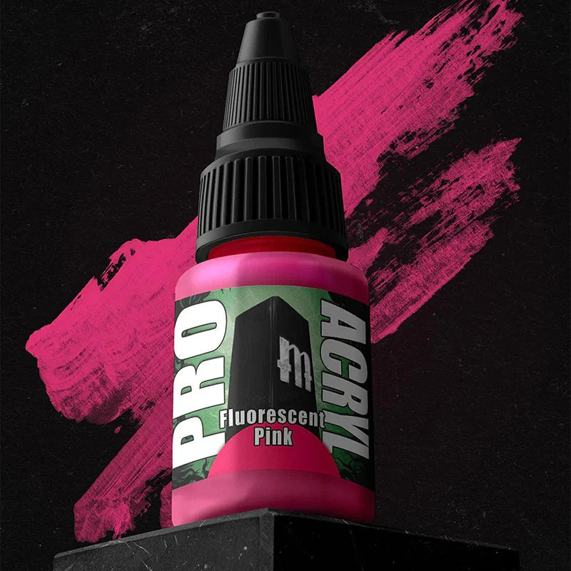 Pro Acryl Fluorescent Pink (22ml)