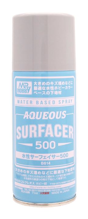Aqueous Surfacer 500 Spray - Grey (170ml)
