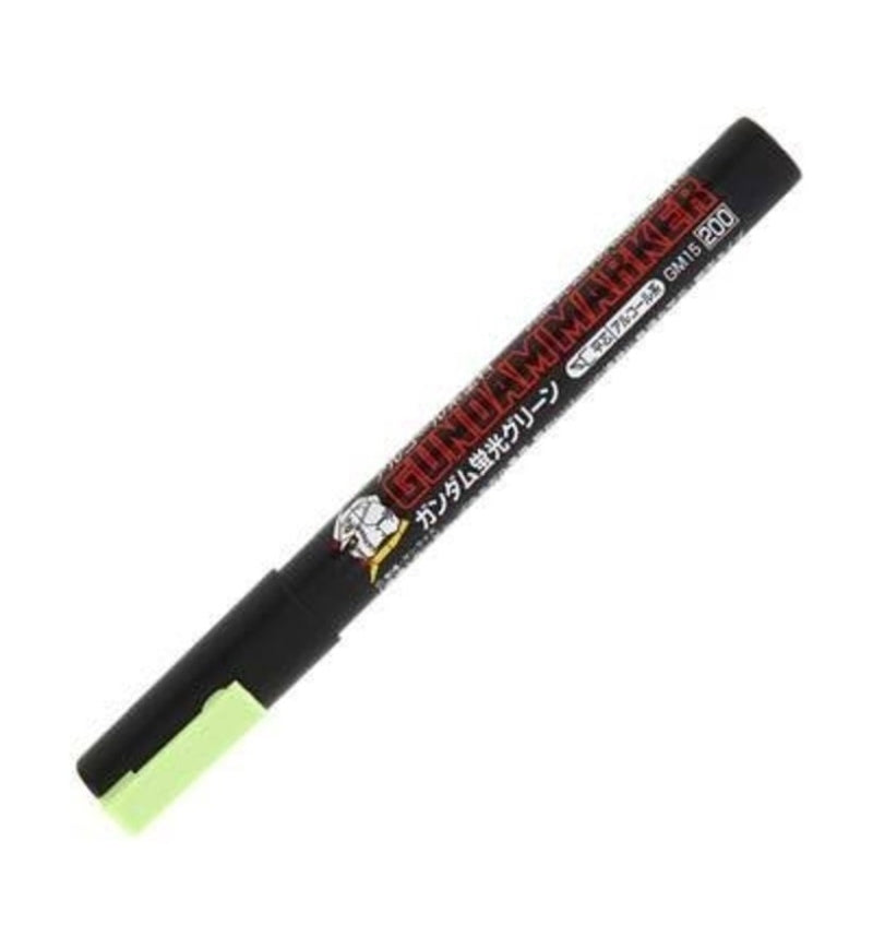 Mr. Hobby Gundam Marker Green Fluorescent GM-15