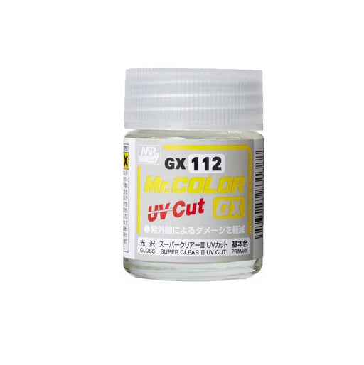 Mr. Color GX SUPER CLEAR III UV Cut Gloss GX112 - 18ml