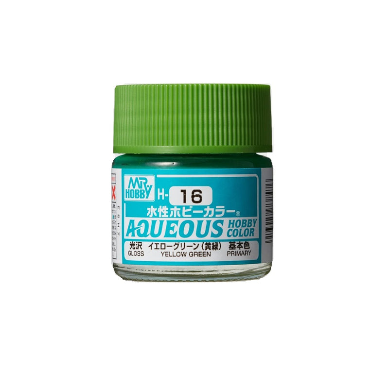 Mr. Hobby Aqueous Hobby Color Yellow Green (Gloss)