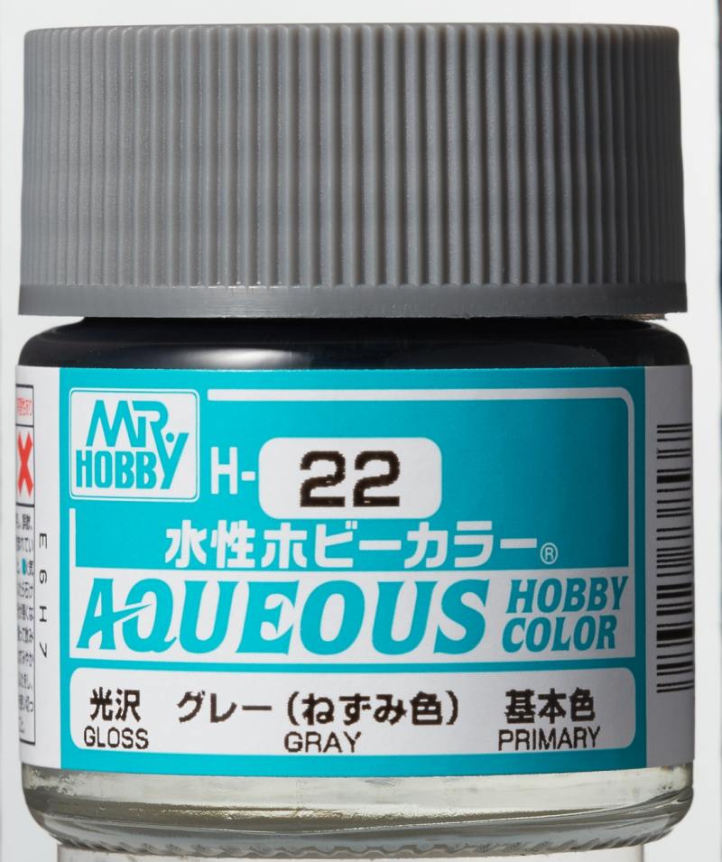 Mr. Hobby Aqueous Hobby Gray (Gloss)