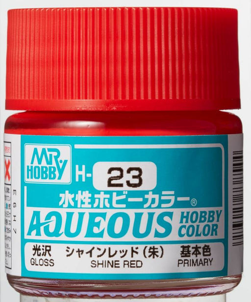 Mr. Hobby Aqueous Hobby Shine Red (Gloss)