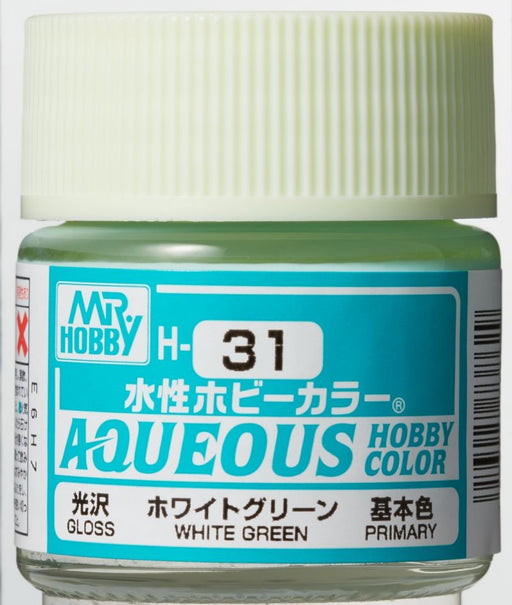 Mr. Hobby Aqueous Hobby White Green (Gloss)