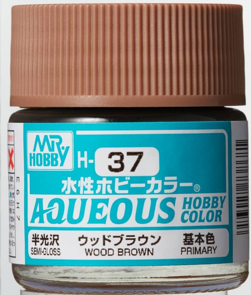 Mr. Hobby Aqueous Hobby Wood Brown (Semi-Gloss)