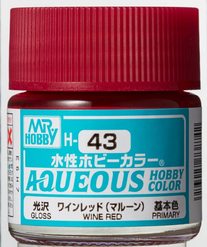 Mr. Hobby Aqueous Hobby Wine Red (Gloss)