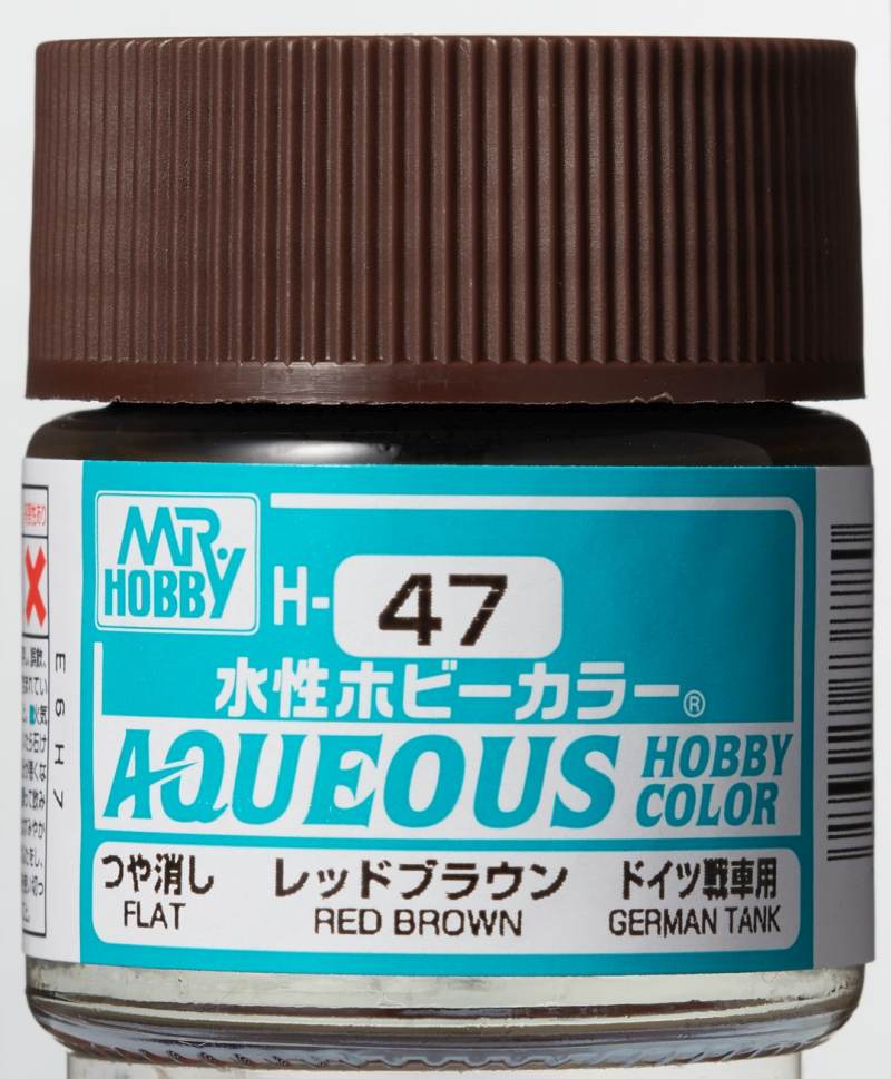 Mr. Hobby Aqueous Hobby Red Brown (Flat)