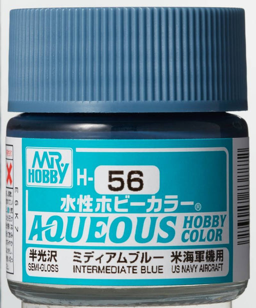 Mr. Hobby Aqueous Hobby Intermediate Blue (Semi-Gloss)