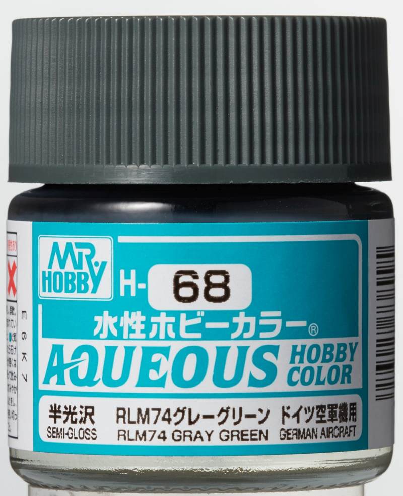 Mr. Hobby Aqueous Hobby Color RLM74 Gray Green (Semi-Gloss)