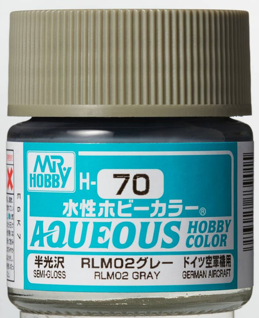 Mr. Hobby Aqueous Hobby Color RLM02 Gray (Semi-Gloss)