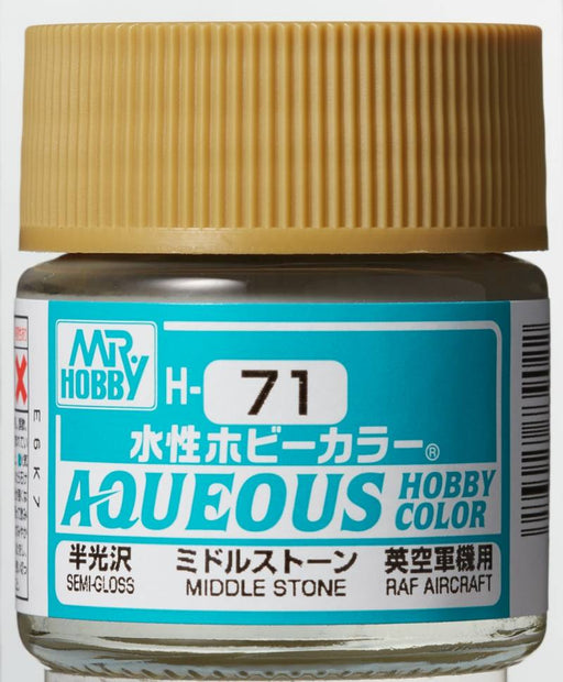 Mr. Hobby Aqueous Hobby Color Middle Stone (Semi-Gloss)