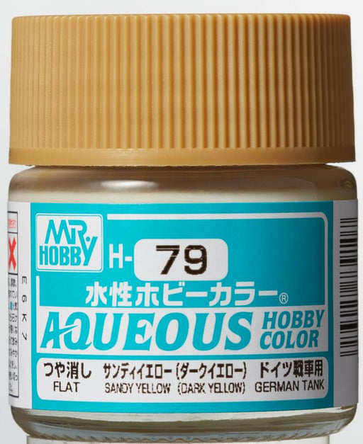 Mr. Hobby Aqueous Hobby Color Sandy/Dark Yellow (Flat)