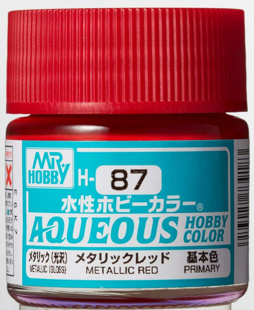 Mr. Hobby Aqueous Hobby Color Metallic Red (Gloss)