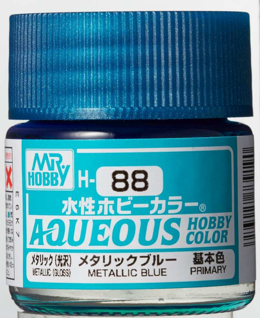 Mr. Hobby Aqueous Hobby Color Metallic Blue (Gloss)